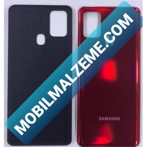 Samsung Galaxy (A217) A21s Arka Pil Kapağı Kırmızı